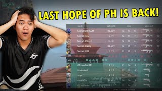 The LAST HOPE of PH is BACK Team Secret vs NSP [upl. by Goodson]