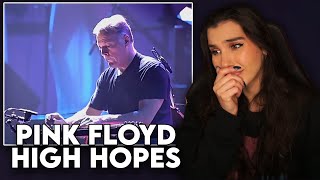 EMOTIONAL SOLO First Time Reaction to Pink Floyd  quotHigh Hopesquot [upl. by Cleodel]