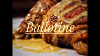 Chicken Ballotine A dish from the heart of France مرغ بالوتین فرانسوی [upl. by Normalie319]