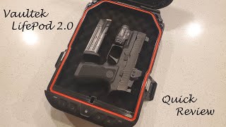 Vaultek Life Pod 20  Quick Review One Minor FlawOversight [upl. by Beitch585]