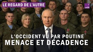 LOccident vu par Poutine  menace et décadence [upl. by Enoval771]