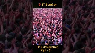 IIT Bombay Holi Celebration  Part 5  events iitbombay jee gate holi holi2024 holisong iit [upl. by Av]