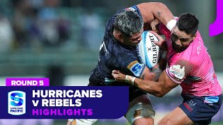 Hurricanes v Rebels Highlights  Round 5  Super Rugby Pacfic 2024 [upl. by Iam]