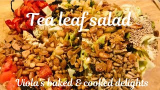 TEA LEAF SALAD Burmese [upl. by Rives141]