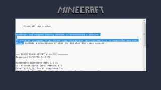 Minecraft Error [upl. by Angell]