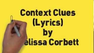 Context Clues Song Lyrics GrammarSongs by Melissa [upl. by Huldah817]