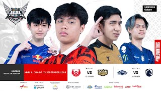 🔴 LIVE  MPL ID S14  Regular Season Hari 1 Minggu 6  Bahasa Indonesia [upl. by Latreese428]