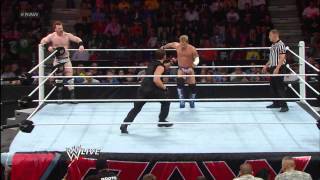 Sheamus Ryback amp Chris Jericho vs The Shield Raw Feb 18 2013 [upl. by Ecidnak]