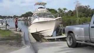 Grady White 36 Extreme Boat Launch [upl. by Eimmis]