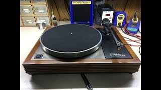 Fixing motor start and platter speed issues on Linn LP12 Turntable [upl. by Delmor]