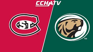 St Cloud State at Bemidji State Highlights 101224 [upl. by Kinnard]