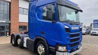 SCANIA NEW GENERATION R450 6X2 TRACTOR UNIT 2017  FX17 KSK [upl. by Quenby937]