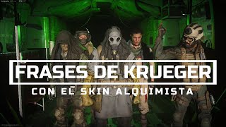 Frases de Krueger con el skin Alquimista en Call of Duty Warzone  Audio Latino [upl. by Simmons576]