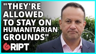 Varadkar admits some rejected asylum claims allowed to stay  Gript [upl. by Jarib504]