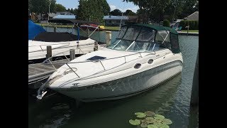 2001 Sea Ray 260 Sundancer Asking 29750 [upl. by Aikim]