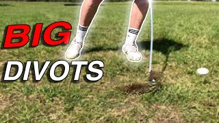 How to Take Divot with Your Irons Every Time  Must Know for Ball Striking [upl. by Suzan]