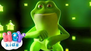 Dance little froggie 🐸 Frog dance for kids  HeyKids Nursery Rhymes  Animaj Kids [upl. by Kaja404]