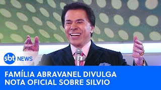 Família Abravanel divulga nota sobre morte de Silvio Santos [upl. by Anaehs]