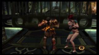 God of War 3  Deimos quotsavesquot Poseidons Princess HD 720p [upl. by Ynttirb]