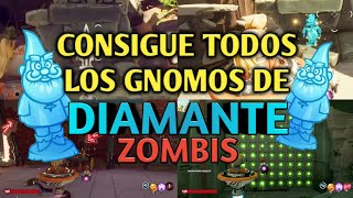 BOSQUE RAROSO TODOS LOS GNOMOS DE DIAMANTE Plants vs Zombies Battle For Neighborville [upl. by Bobker]