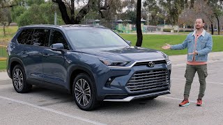 2024 Toyota Grand Highlander Review [upl. by Ayhtnic575]