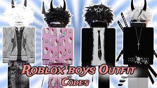 Roblox Boys Outfits Codes For Brookhaven RP Berry Avenue HSL and Bloxburg [upl. by Walliw]