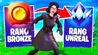 Passer de BRONZE à UNREAL le plus RAPIDEMENT POSSIBLE  🤯 Fortnite Chapitre 5 [upl. by Budding560]