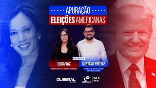 Eleições EUA 2024 ao vivo veja apuração análises e os impactos para o Brasil [upl. by Rebbecca283]