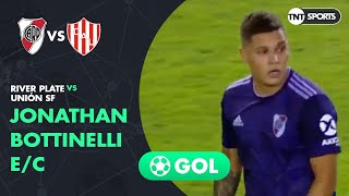 Jonathan Bottinelli EC 12 River Plate vs Unión SF  Fecha 12  Superliga Argentina 20182019 [upl. by Hayn]