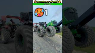 💪Big monster tyre😮 600 number in 😮John Deere tochan👑 king 5050d automobile youtubeshorts shorts [upl. by Hanus183]