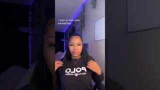 Straight hair ideas ✨ hairinspo silkpress naturalhairstyles straighthairstyles hairstyles [upl. by Evonne]