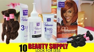 How to Dye Virgin Hair with Box Dye► Dark and Lovely Go Intense Radiant Copper [upl. by Ursulette]