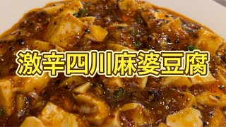 横浜中華街 福満園 ODAKYU湘南GATE店 激辛 四川麻婆豆腐 Mapo Tofu mukbang 藤沢駅グルメ マーボー豆腐 中華料理 ランチ [upl. by Hevak107]