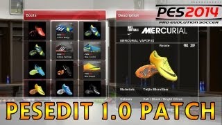 TTB PES 2014  PESEDIT 2014 PATCH 10  NEW Stadiums Teams Faces amp More [upl. by Isaak565]