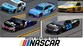 NASCAR 2018 SILLY SEASON RUMORS AND PREDICTIONS [upl. by Sibby979]