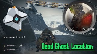 Destiny 2 Shadowkeep  Dead Ghost Location  Archers Line [upl. by Kalmick378]