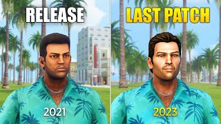 GTA Trilogy Definitive Edition  Release vs Last Patch [upl. by Yenobe]