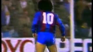 Maradona vs Real Madrid Away in La Liga 198384 [upl. by Ayyidas]