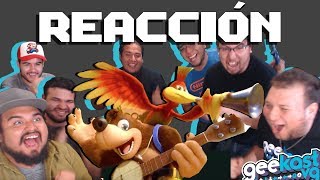 REACCIÓN Smash Bros BanjoKazooie [upl. by Hessler]