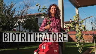 BIOTRITURATORE ELETTRICO CIPPATO PER LORTO [upl. by Regnig]