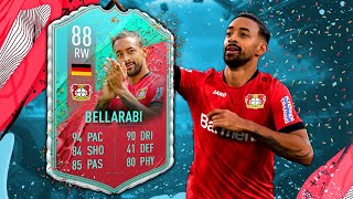 FIFA 20 FUT Birthday Bellarabi Review  88 5 Weak Foot Bellarabi Objective Player Review [upl. by Danaher811]