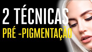 PRÉ PIGMENTAÇÃO  AS 2 MELHORES TÉCNICAS DE PRÉ PIGMENTAÇÃO  DO LOIRO AO PRETO SEM MANCHAR [upl. by Aisyram]