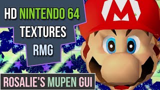 How to Install Nintendo 64 HD Textures in RMG Rosalies Mupen GUI [upl. by Cioban]