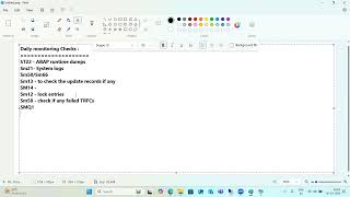 Daily Monitoring Activities  Part 1 [upl. by Biagio]