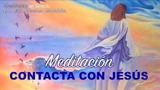 ⭐️ MEDITACIÓN GUIADA para Contactar con JESÚS😇 Meditación Profunda [upl. by Pruchno]