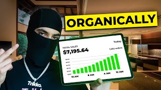 how I made 719564 in 5 minutes ORGANICALLY with my clothing brand [upl. by Hyacinthia]