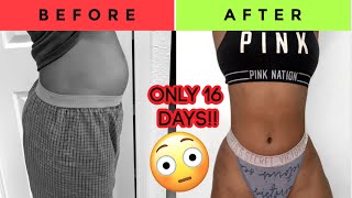 ABS IN 2 WEEKS I TRIED THE CHLOE TING ABS HOURGLASS amp BOOTY CHALLENGE  SHOCK AT RESULTS 😧 [upl. by Fassold682]