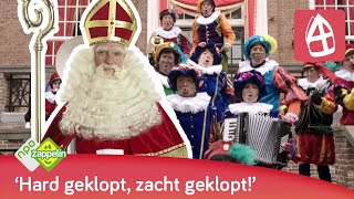 DAAR WORDT AAN DE DEUR GEKLOPT  Sinterklaasliedjes  NPO Zappelin [upl. by Sisco602]