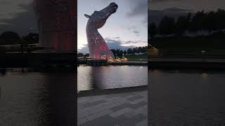 Kelpies shorts anayavlogsuk trending shortvideo shortsfeed scotlands foryou kelpies uk [upl. by Eardnoed]