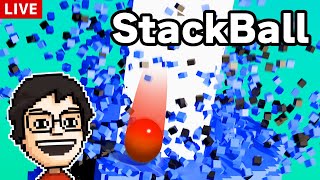 【StackBall】ポコポコ音が気持ちいい爽快なゲームでハイスコアを狙う！ [upl. by Harewood]